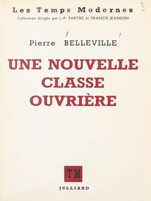cover image of Une nouvelle classe ouvrière